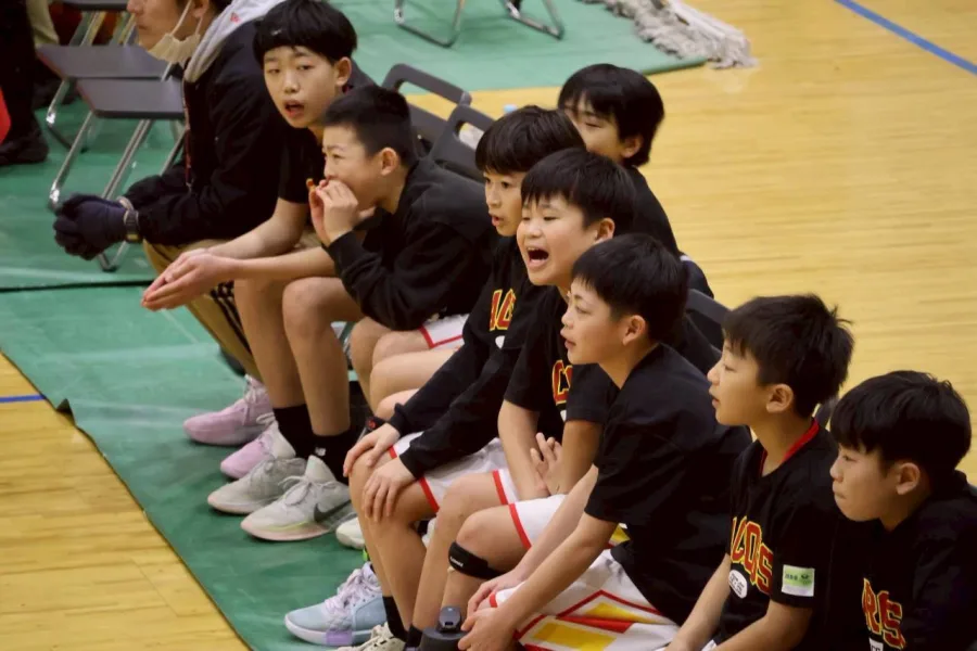 チームの練習風景 2