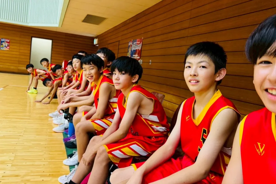 チームの練習風景 4